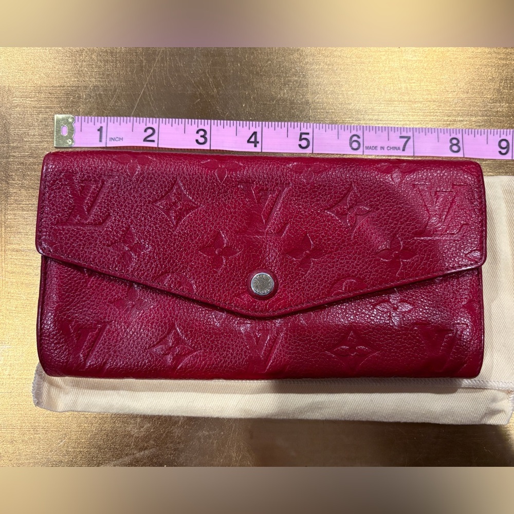 LOUIS VUITTON Empreinte Curieuse Wallet Aurore CA4134